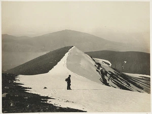 A ridge on Mount Tongariro