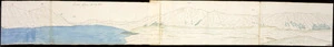 Haast, Johann Franz Julius von, 1822-1887: Lake Ohau. 8 May 1862. (central portion of three)