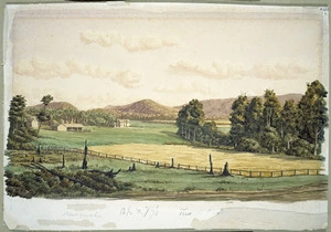 [Green, Samuel Edwy] 1838-1935 :View at Owaka [1880s]