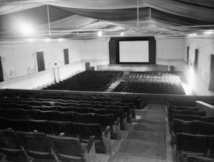 Interior of the Palace picture theatre in Petone