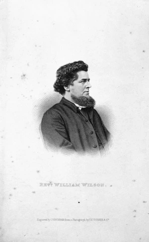 Cochran, John, fl. 1821-1867 :Revd. William Wilson. Engraved by J Cochran from a photograph by T C Turner & Co.