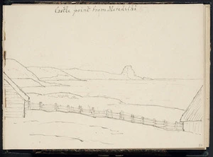 [Crawford, James Coutts] 1817-1889 :Castlepoint from Meredith's. 1863.