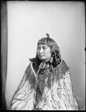 Unidentified Maori woman
