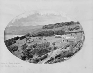 Country house of Adel Brandon, Porirua Harbour, Wellington region