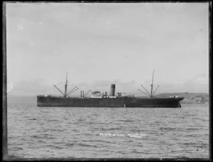 The ship Star of India, Wellington Harbour - Photograph taken by D J Aldersley