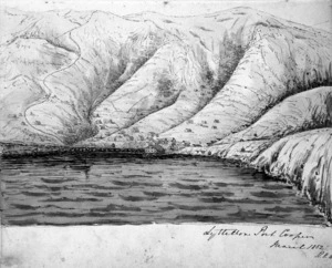 Wynyard, Robert Henry, 1802-1864 :Lyttelton Port Cooper March 1852. R. H. W.
