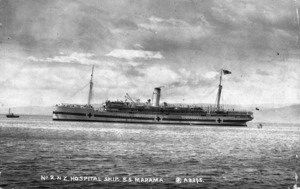 The New Zealand Hospital Ship, SS Marama