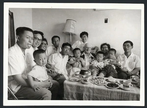 Rewi Alley with his Chinese family