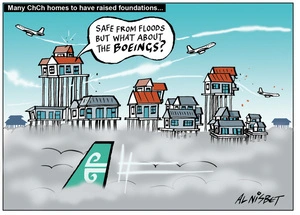Nisbet, Alastair, 1958- :'Safe from floods but what about the BOEINGS?.' 16 October 2012