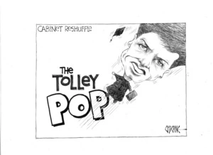 Cabinet reshuffle. The Tolley POP. 28 January 2010
