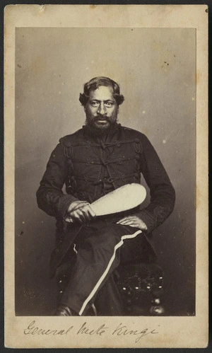 Richards, E S (Wellington) fl 1862-1873 :Portrait of General Mete Kingi