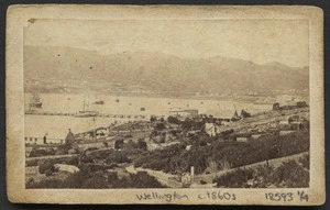 Richards, E S (Wellington) fl 1862-1873 :Photograph of Queen's Wharf, Wellington