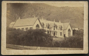 Richards, E S (Wellington) fl 1862-1873 : Photograph of Provincial Council building, Wellington