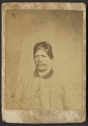 Richards, E S (Wellington) fl 1862-1873 :Portrait of Wiremu Tako Ngatata