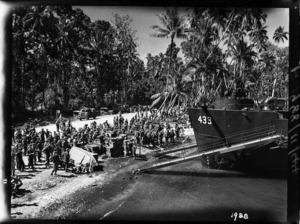 World War 2 New Zealand troops, Vella Lavella, Solomon Islands