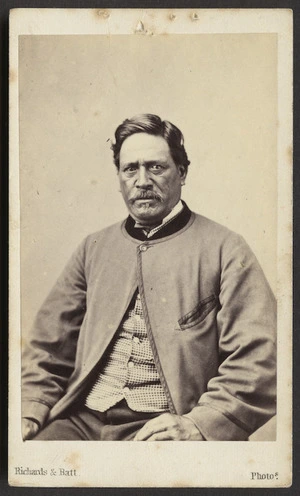 Batt & Richards (Wellington) fl 1873 :Portrait of Wi tako