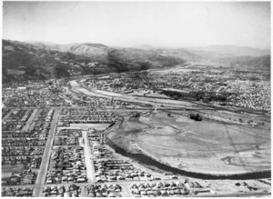 Aerial view of the Hutt Valley