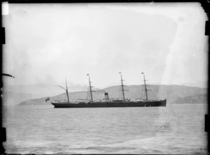 Ship Ionic, Wellington Harbour
