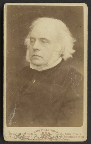 Russell & Sons (London) fl 1800s :Portrait of John Bright