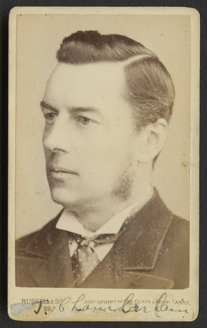 Russell & Sons (London) fl 1800s :Portrait of J Chamberlain