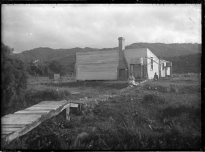 View of Albert Percy Godber's house on Whiteman's Valley Road, Silverstream.