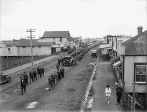 Funeral procession, Kaitaia