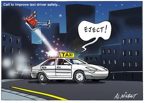 Call to improve taxi driver safety.. "EJECT!" 2 February 2010