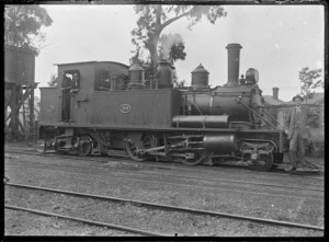M class steam locomotive, NZR 90, 2-4-4T.