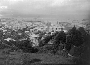 Overlooking Wellington city