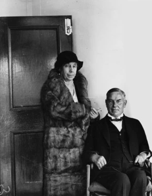 William Downie Stewart and his sister Mary Downie Stewart