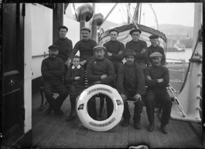 Group aboard the TSS Arahura