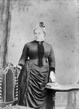 Standing portrait of Elizabeth Henrietta Torlesse
