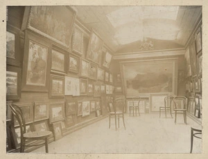 Art gallery interior