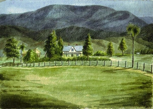 Greenwood, Sarah (Field)] 1809-1889 :The Grange, the residence of Dr Greenwood 1879