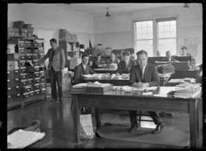 Interior view of an office