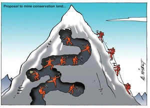 Proposal to mine conservation land... 11 February 2010