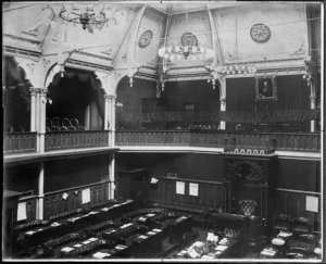 House of Representatives chamber, Parliament Buildings, Wellington