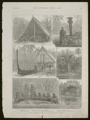 Illustrated London News :Sketches in the Solomon Islands; from photographs by Mr C W Woodford. The Illustrated London news, Feb[ruary] 23, 1889, page 247.
