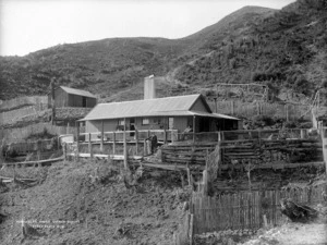 Managers house at the Golden Blocks gold mine in the Taitapu area