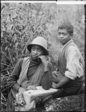 Maori children