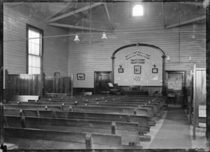 Schoolroom of the Vivian Street Baptist Church, Wellington