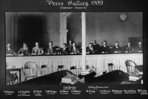 Members of the Parliamentary Press Gallery, Wellington