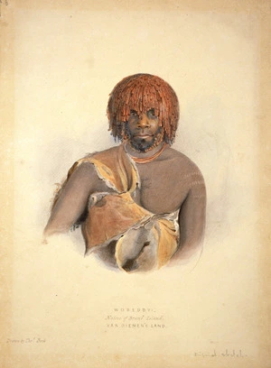 Bock, Thomas 1790-1855 :Woreddy, native of Brune Island, Van Diemen's Land [Between 1831 and 1835]