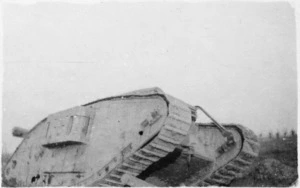 British tank near Saint-Jean