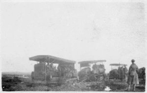 Bulldozers at Burr Cross Roads, Western Front