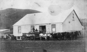 Photographer unknown : General store at Castlepoint