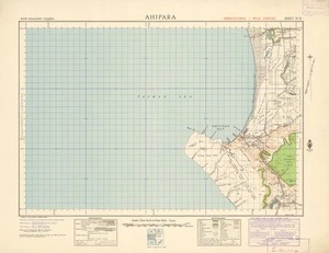 Ahipara [electronic resource] / compiled from plane table sketch surveys and official records by the Lands & Survey Department.