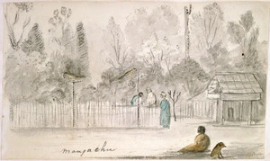 Taylor, Richard, 1805-1873 :Mangaehu. [1856].