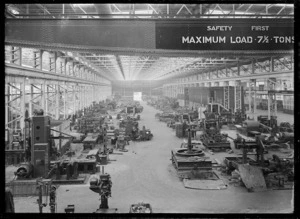 Machine shop, Hutt Railway Workshops, Woburn