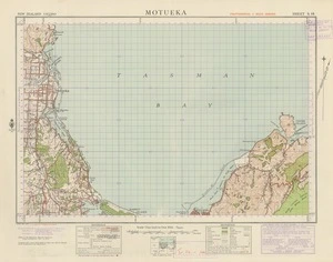 Motueka [electronic resource] / compiled from plane table sketch surveys and official records by the Lands and Survey Department.